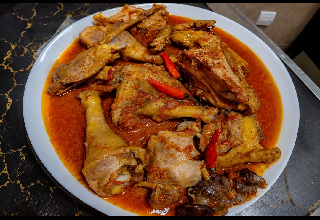 Kuku Kienyeji dish